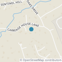 Map location of 5 Carriage House Ln, Austin TX 78737