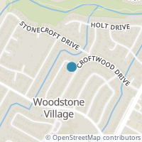 Map location of 7802 Croftwood Dr Bc V7L, Austin TX 78749