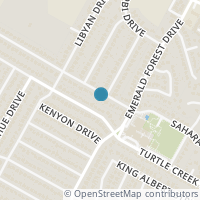 Map location of 1201 Sahara Avenue, Austin, TX 78745