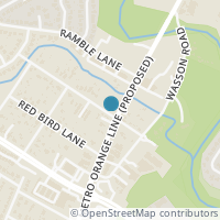 Map location of 100 W Mockingbird Lane #402, Austin, TX 78745