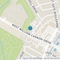 Map location of 6810 Deatonhill Drive #303, Austin, TX 78745