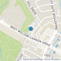 Map location of 6810 Deatonhill Dr #109, Austin TX 78745