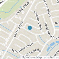 Map location of 4610 San Simeon Drive, Austin, TX 78749