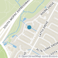 Map location of 4812 Rutherglen Drive, Austin, TX 78749