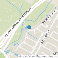 Map location of 8206 Nairn Dr, Austin TX 78749