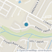 Map location of 3904 Kandy Drive, Austin, TX 78749