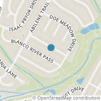 Map location of 5903 Brown Rock Trail, Austin, TX 78749