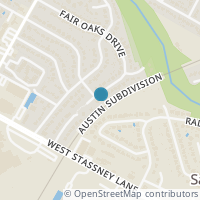 Map location of 5215 Saint Georges Grn #A, Austin TX 78745