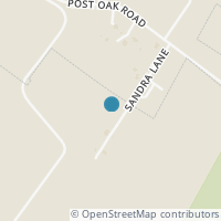 Map location of 2300 Sandra Lane, Webberville, TX 78653