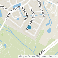 Map location of 7711 Vail Valley Dr, Austin TX 78749