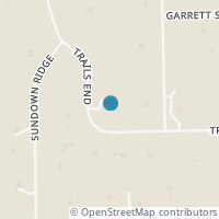 Map location of 13301 Trails End, Austin TX 78737