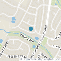 Map location of 6420 Clay Allison Pass, Austin TX 78749