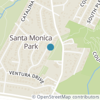Map location of 3203 Santa Monica Dr, Austin TX 78741