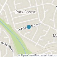 Map location of 4911 Gladeview Dr 1, Austin TX 78745
