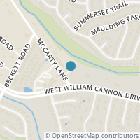 Map location of 5216 McCarty Lane #5, Austin, TX 78749