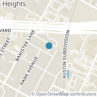 Map location of 1104 Marcy Street #C, Austin, TX 78745