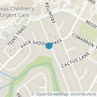Map location of 4602 Roundup Trail, Austin, TX 78745