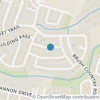 Map location of 4909 Wing Road, Austin, TX 78749
