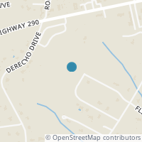 Map location of 9917 Peakridge Dr, Austin TX 78737