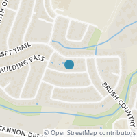 Map location of 4908 Wing Road, Austin, TX 78749