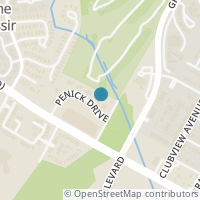 Map location of 5702 Penick Dr, Austin TX 78741