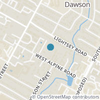 Map location of 404 W Alpine Rd #2, Austin TX 78704