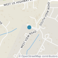Map location of 8800 W View Rd, Austin TX 78737