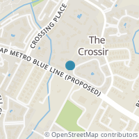 Map location of 1827 River Crossing Circle #C, Austin, TX 78741