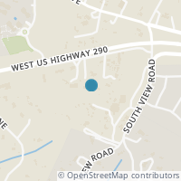 Map location of 8701 8703 Highway 290, Austin, TX 78736
