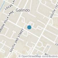 Map location of 712 Cardinal Ln #A, Austin TX 78704