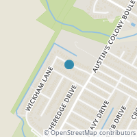 Map location of 14321 Deaf Smith Boulevard, Austin, TX 78725