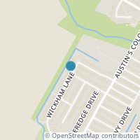 Map location of 3502 Wickham Lane, Austin, TX 78725