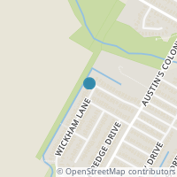 Map location of 3508 Wickham Lane Lane, Austin, TX 78725