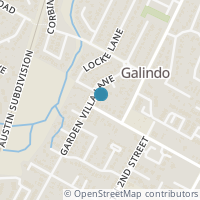 Map location of 3307 Garden Villa Ln, Austin TX 78704