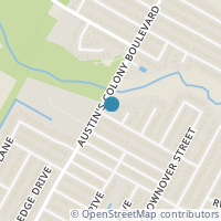 Map location of 14502 Fitzgibbon Drive, Austin, TX 78725