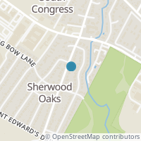 Map location of 2503 E Side Dr, Austin TX 78704