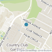 Map location of 6002 Club Ter, Austin TX 78741