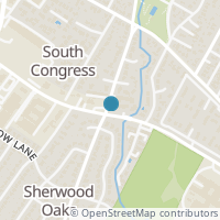 Map location of 2303 East Side Drive #208, Austin, TX 78704