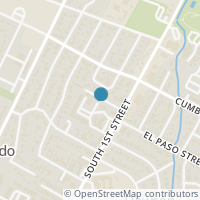 Map location of 2804 S 1St St #1103, Austin TX 78704
