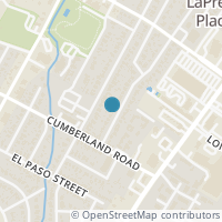 Map location of 2600 Euclid Ave, Austin TX 78704