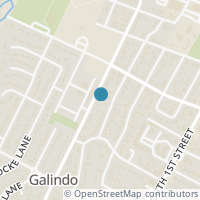 Map location of 2803 S 5Th St, Austin TX 78704