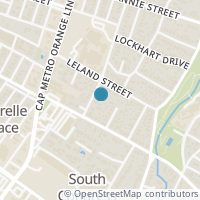 Map location of 2109 Brackenridge St #2005, Austin TX 78704