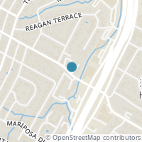 Map location of 1308 Woodland Ave, Austin TX 78704