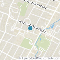 Map location of 2405 S 3Rd St, Austin TX 78704