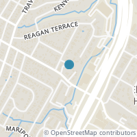 Map location of 1204 Woodland Ave, Austin TX 78704