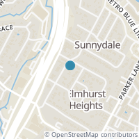 Map location of 1505 Summit Street, Austin, TX 78741