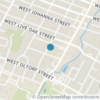 Map location of 2211 S 2nd Street, Austin, TX 78704