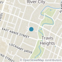 Map location of 1701 Newning Avenue, Austin, TX 78704