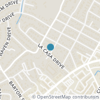 Map location of 2200 La Casa Dr #1407, Austin TX 78704