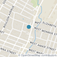 Map location of 1600 S 1st Street #308, Austin, TX 78704